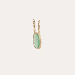 Serti pendant gold - Fluorine