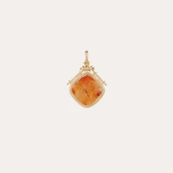 Siena charms Constantine gold - Carnelian
