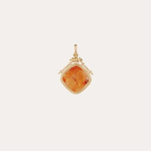 Siena charms Constantine gold - Carnelian