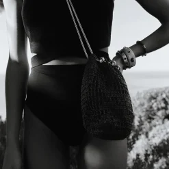 Soul purse bag raffia