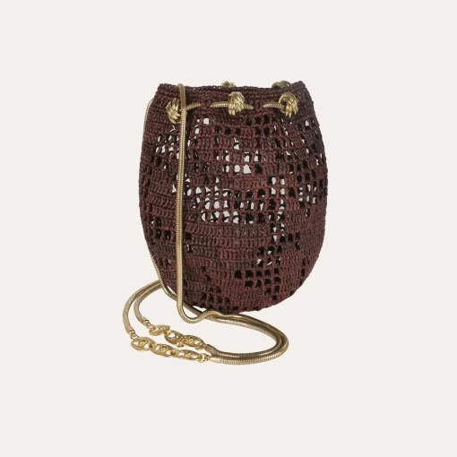 Soul purse bag raffia