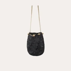 Soul purse bag raffia