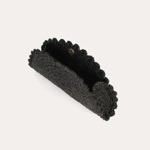 Sun clutch raffia