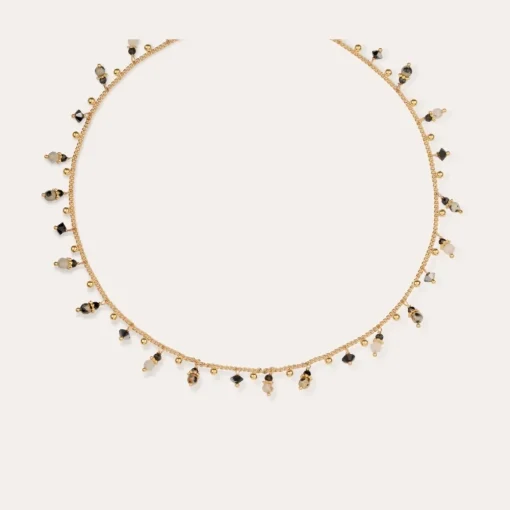 Tangerine necklace gold