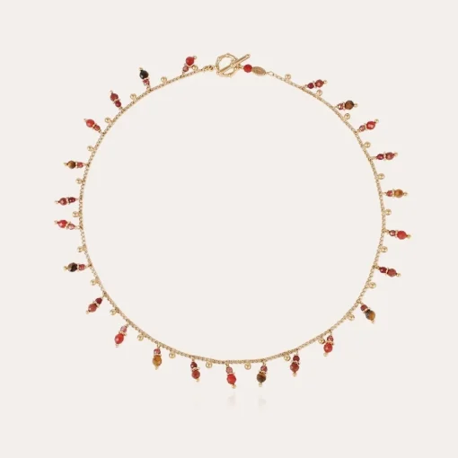 Tangerine Necklace gold