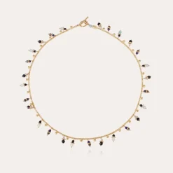 Tangerine Serti necklace gold