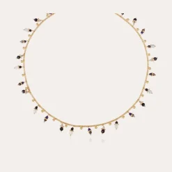 Tangerine Serti necklace gold