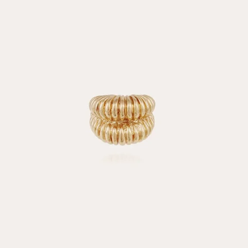 Tiki ring gold