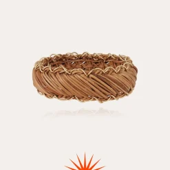 Tojo bracelet gold - Wicker - 55 years collection