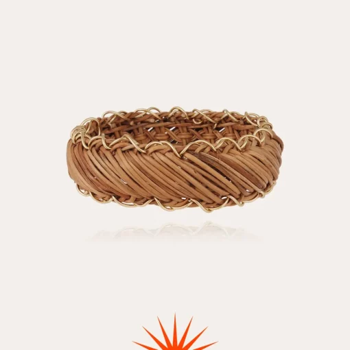 Tojo bracelet gold - Wicker - 55 years collection