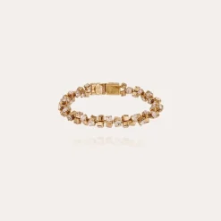 Trevise strass bracelet gold