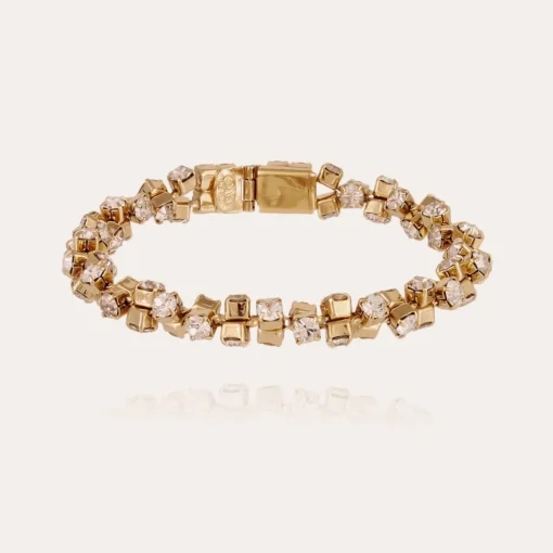 Trevise strass bracelet gold