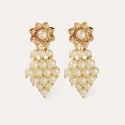 Uva tassels earrings gold