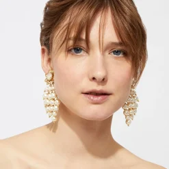 Uva tassels earrings gold