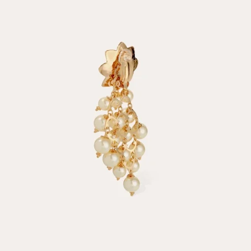 Uva tassels earrings gold