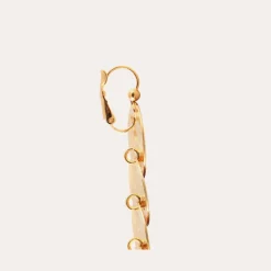 Very Diva quadruple earrings small size gold