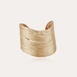 Wave bracelet gold