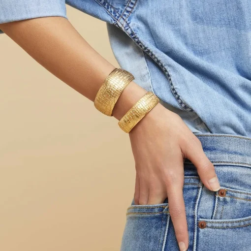 Wild bracelet medium size gold