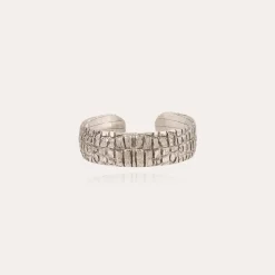 Wild bracelet medium size silver