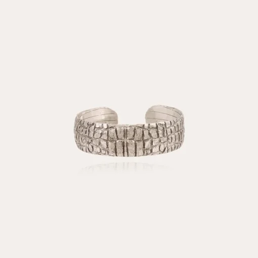 Wild bracelet medium size silver