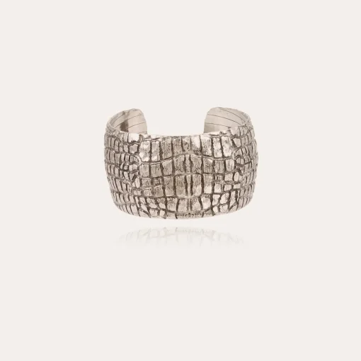 Wild bracelet very large size silver