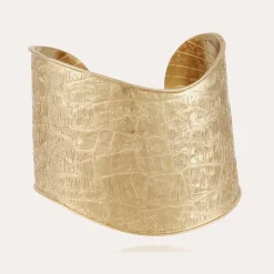 Wild cuff bracelet gold