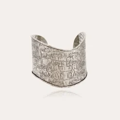 Wild cuff bracelet silver