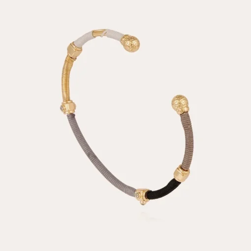 Zanzifull jonc strass bracelet gold