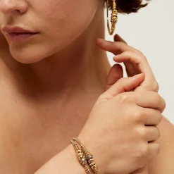 Zizanie strass bracelet gold